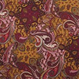 Pink & Brown Paisley